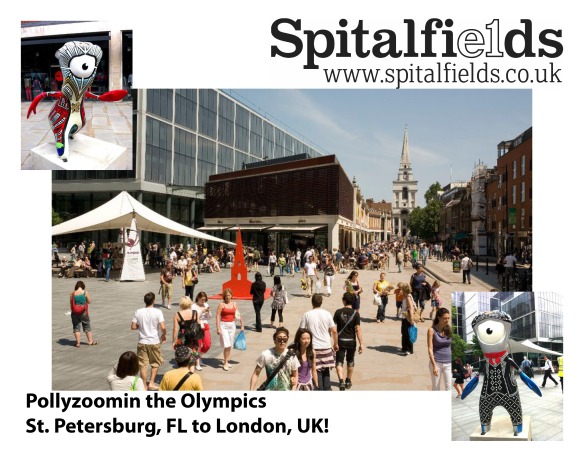 Have You Seen the Olympic Mural at Spitalfields in London? Let us know!